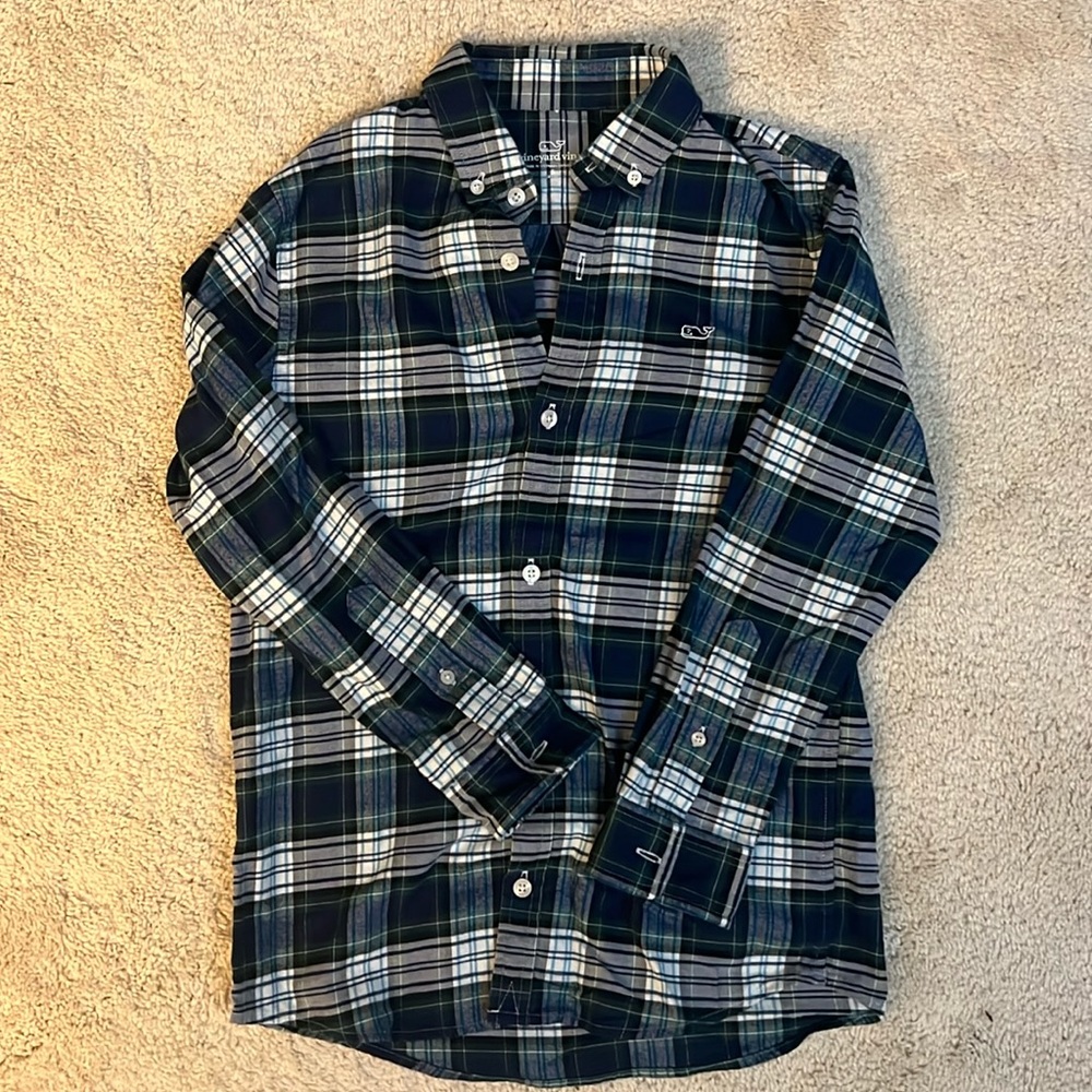 Vineyard Vines Boys 100% cotton flannel